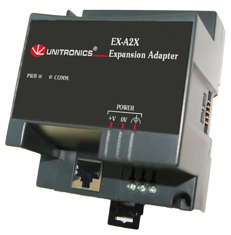 Unitronics I/O-udvidelse (EX/IO)