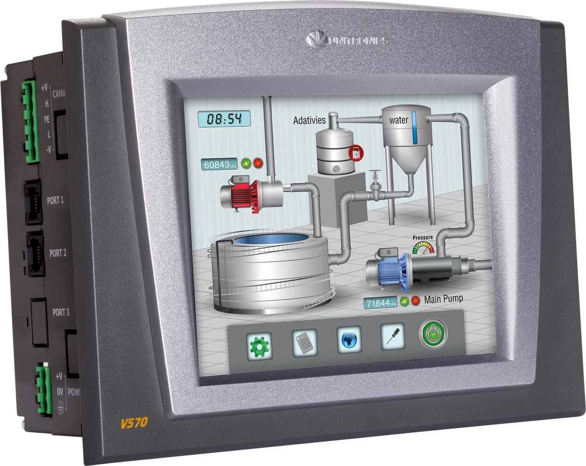 Unitronics Reservefronter (Vision)